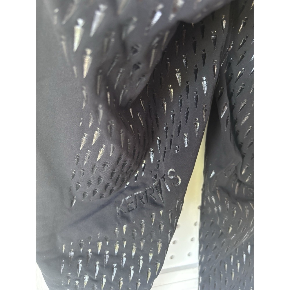Kerrits Women's M Black Leg & Seat Grip Pull On Riding Equestrian Leggings - Picture 7 of 9